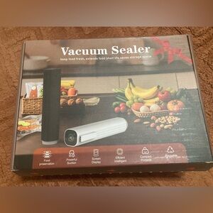 New Black and White Vacuum Sealer